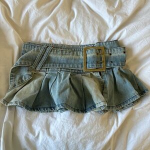 SOLD Jaded london denim mini skirt